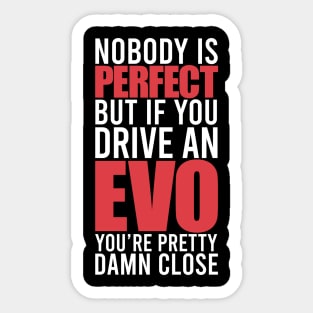 EVO Owners Sticker